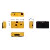 For Kodak Film Camera Vintage M35 Non-Disposable Retro Film Machine Manual Reusable Film Camera with Flash Function